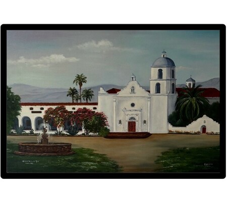 Mission San Luis Rey Painting