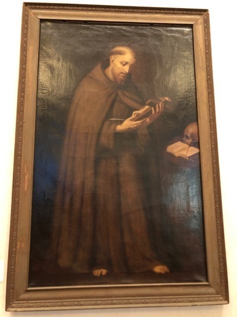 St Francis Painting at Old Mission Museum
