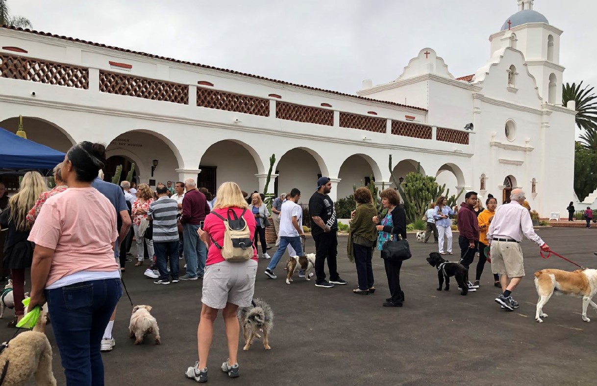 The Blessing of the Animals - Mission San Luis Rey 1